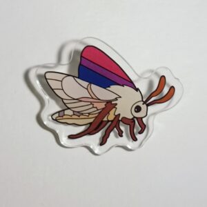 Pride Moth Bi Pin