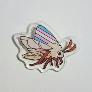 Pride Moth Trans Pin